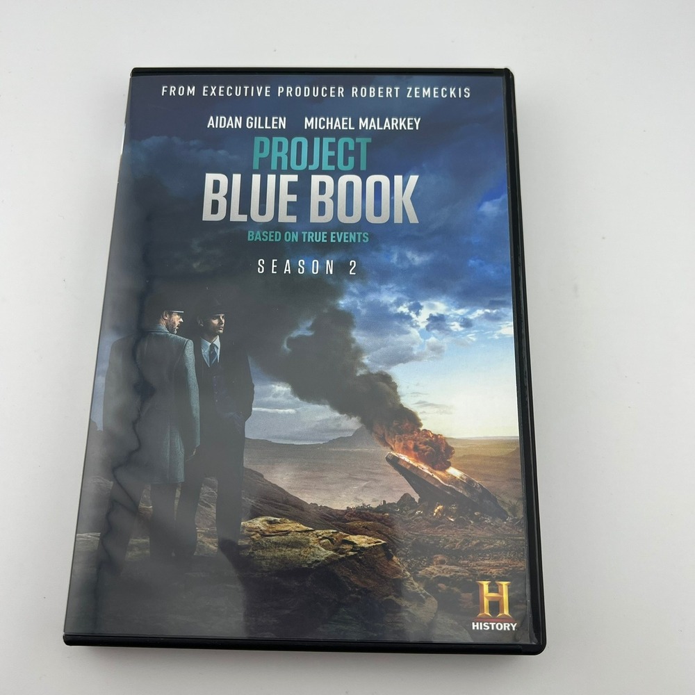 Project Blue Book Season 2 DVD 2 Disc Set History Channel UFO Series